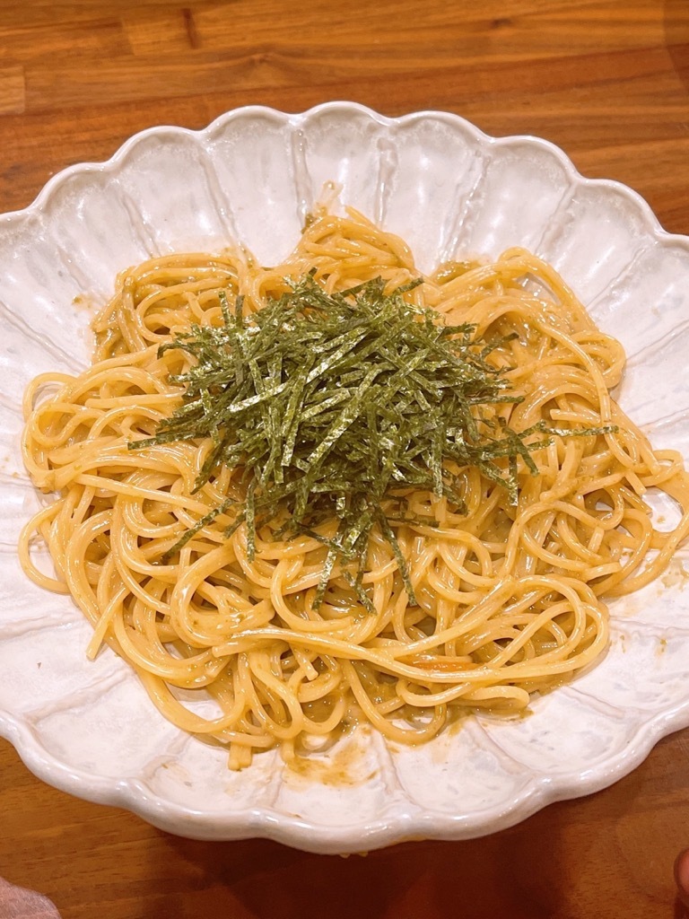 ２月２１日 日 海苔の佃煮で 海苔クリームパスタ レシピ Radichubu ラジチューブ