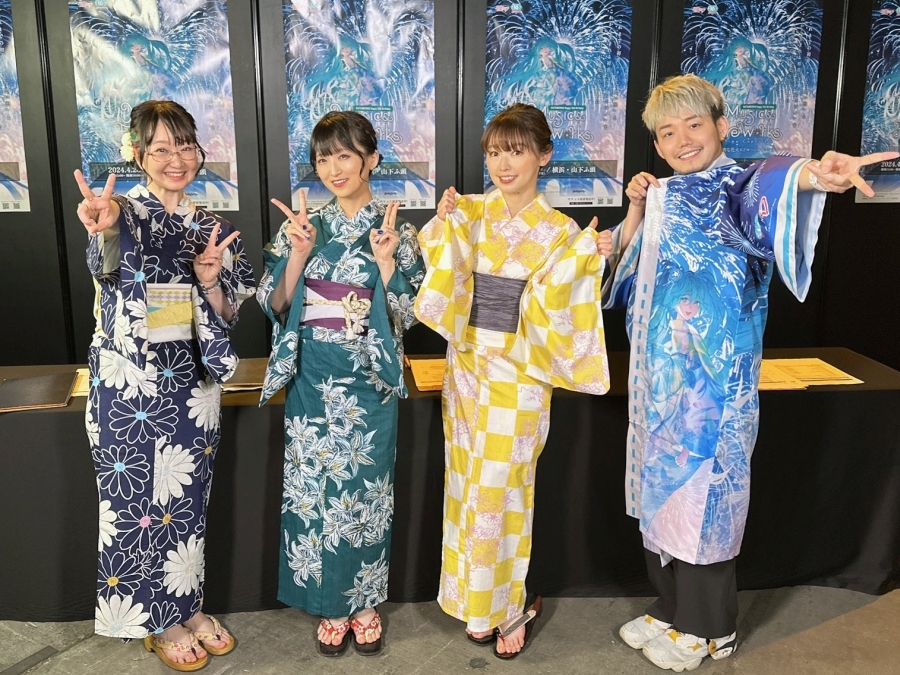 痛恨！横浜での『初音ミク花火』で女性MCが思わぬミス！ | RadiChubu