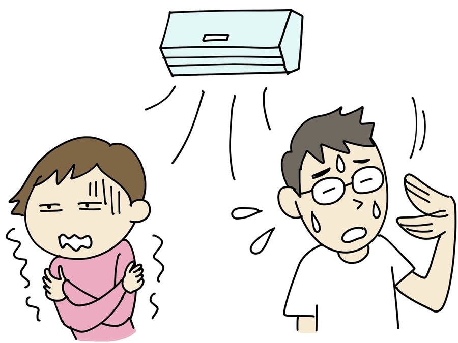 「夜の家庭内別居」と「温暖化」の関係