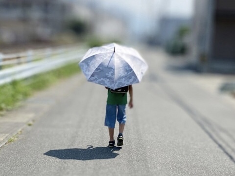 こども用の日傘も登場。異常な暑さになった日本