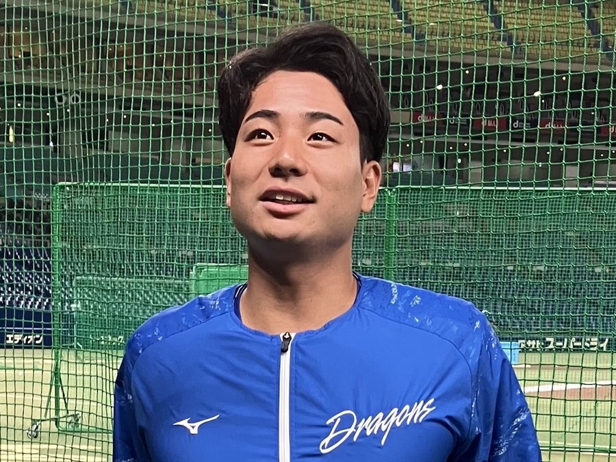 中日・井上一樹監督が挙げた後半戦のキーマンは「石伊雄太捕手」